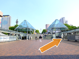 京王線・小田急線「多摩センター」駅からのルート3